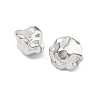 Hammered 304 Stainless Steel Beads STAS-B127-01P-04-2