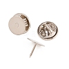 50Pcs Iron Butterfly Clutches Pin Backs IFIN-H066-01P-2
