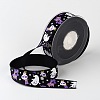 Grosgrain Ribbon For Halloween SRIB-D057-04-2