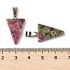 Natural Ruby in Zoisite Pendants G-B127-04P-01-3