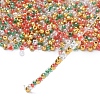 4 Colors 8/0 Christmas TOHO Round Seed Beads SEED-X0058-25-4