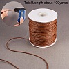   Waxed Cotton Thread Cords YC-PH0002-08-2
