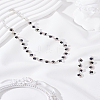 Alloy Rhinestone Necklaces & Stud Earrings Sets SJEW-LP0001-47B-3