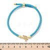 Adjustable Nylon Cord Bracelets BJEW-C096-01G-06-5