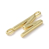 Rack Plating Brass Connector Charms KK-P245-07G-M-2