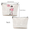 Custom Polycotton Printed Canvas Storage Bags ABAG-WH0029-133-2