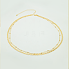 Brass Butterfly Link Chain 2-Strand Waist Chains for Women GG1011-2