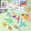 DIY Animal Keychain Making Kit DIY-SC0023-68-3
