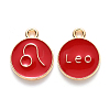 Alloy Enamel Pendants LS-X-ENAM-S124-01A-07G-1