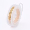 Round Copper Wire for Jewelry Making CWIR-WH0001-0.3mm-07-1