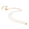 Brass Pendant Necklaces NJEW-JN02933-2