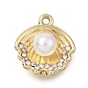 UV Plating Alloy Crystal Rhinestone Pendants RB-CBAD37D-37G-1
