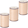 3 Rolls Flat Waxed Polyester Thread String YC-CL0001-02A-7