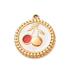 304 Stainless Steel Enamel Pendants SA-CBA46B2-03G-1