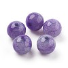 Crackle Acrylic Beads LS-MACR-E025-20B-8mm-1