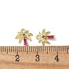 Brass Micro Pave Cubic Zirconia Pendants X-KK-P290-58G-3