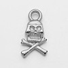 CCB Plastic Skull Pendants CCB-J032-03P-1