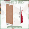 200Pcs 2 Colors Rectangle Paper Blank Bookmark FIND-GO0004-12-2