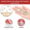 Synthetic Imperial Jasper Beads Strands G-AR0002-49-2
