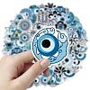 60Pcs Evil Eyes PVC Paper Decorative Stickers PW-WG11C3C-01-3