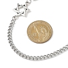 304 Stainless Steel Star of David Link Chain Necklaces NJEW-JN05658-2