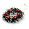 Christmas Wreath PVC Pendant Decorations HJEW-R100-01D-3