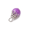 Glass Pendants PALLOY-JF03284-05-5