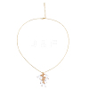 Pendants Necklaces and Dangle Earrings Jewelry Sets SJEW-JS01085-6