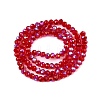 Electroplate Glass Beads Strands LS-EGLA-A044-T3mm-L01-3