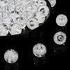 50Pcs Transparent Acrylic Beads TACR-CJ0001-55-5