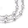 Tarnish Resistant 304 Stainless Steel Link Chains STAS-P219-47-2