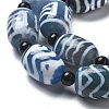 Tibetan Style dZi Beads Strands G-NH0037-C04-02-3