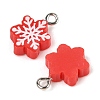 Christmas Theme Opaque Resin Pendants RESI-S08-01F-2