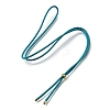 2.5MM Adjustable Braided Nylon Cords Necklace Making FB-CBAA152-02G-26-1