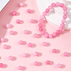100Pcs Natural Dyed White Jade Beads G-SP0001-35-6