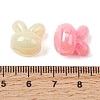 Opaque Acrylic European Beads OACR-G058-04-3