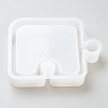 Square Puzzel Silicone Storage Box Molds DIY-I044-28-3