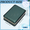 Imitation Leather Pure Color Flip-open Gift Boxes CON-WH0095-238B-01-2