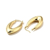 Rack Plating Brass Chunky Hoop Earrings for Women EJEW-G288-35E-G-2