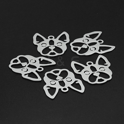 Non-Tarnish 304 Stainless Steel Pendants STAS-R111-JA675-1