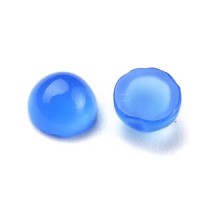 Natural Agate Cabochons X-G-P393-R60-4MM-1