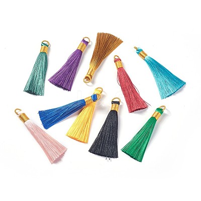 Nylon Tassel Big Pendants FIND-F008-E-1