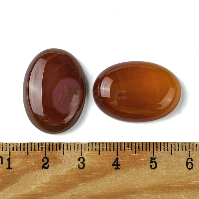 Natural Red Agate Cabochons G-L601-03D-01-1