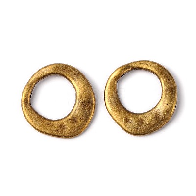 Tibetan Style Irregular Ring Bead Frames MLF10246Y-NF-1