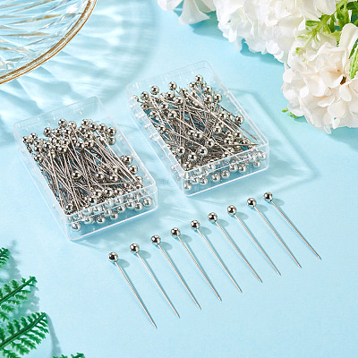 2 Sets Stainless Steel Ball Positioning Head Pins FIND-TA0009-26P-1