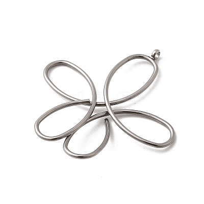 Non-Tarnish 304 Stainless Steel Pendants STAS-C085-02P-1