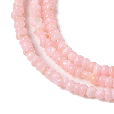 Natural Freshwater Shell Beads Strands SHEL-P017-01A-09-1