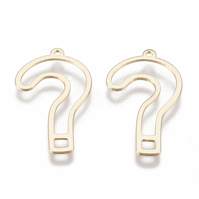 Brass Pendants KK-Q750-017G-1