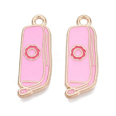 Alloy Enamel Pendants ENAM-Q004-01KCG-10-1