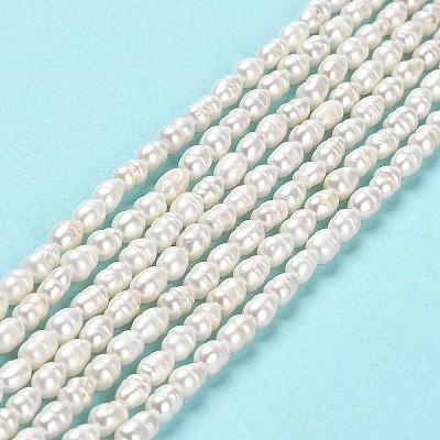 Natural Cultured Freshwater Pearl Beads Strands PEAR-E016-146-1